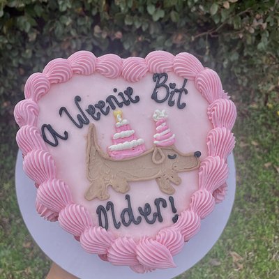 6inch Heart Cake