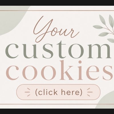 Custom Cookies 
