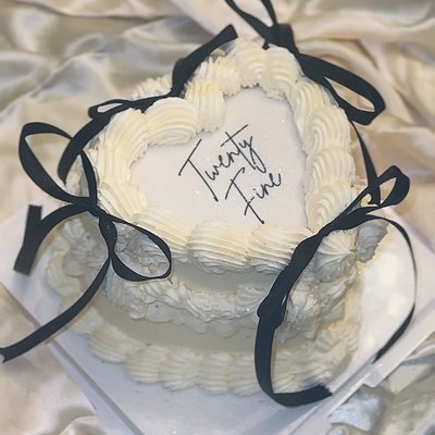 5inch heart cake 