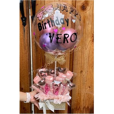 Bubble balloon w/ treats