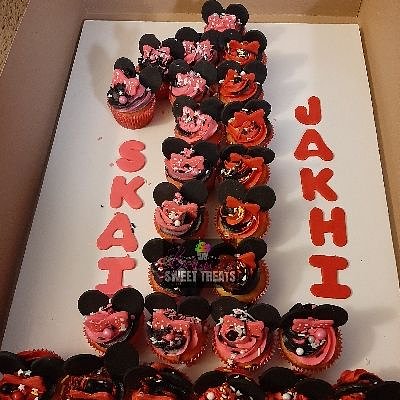Custom Cupcake Numbers 