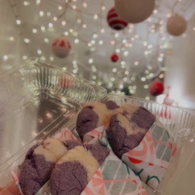 Ube Marble Cookies - Half Dozen