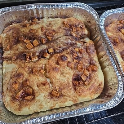 Apple Fritter Sourdough Focaccia  8x8 Pan