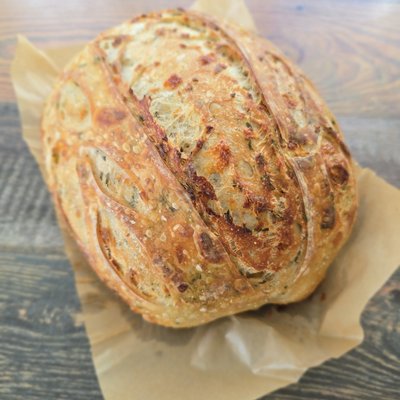 Italian Herb And Cheese Sourdough 