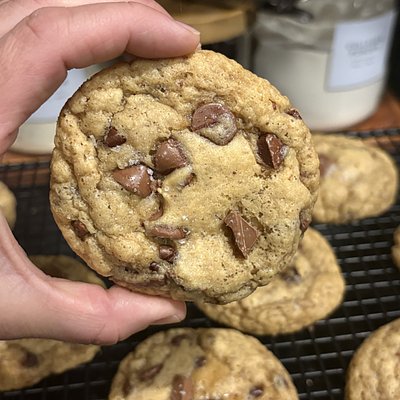 Sourdough Organic Chocolate Chip Cookies (12 Pack)