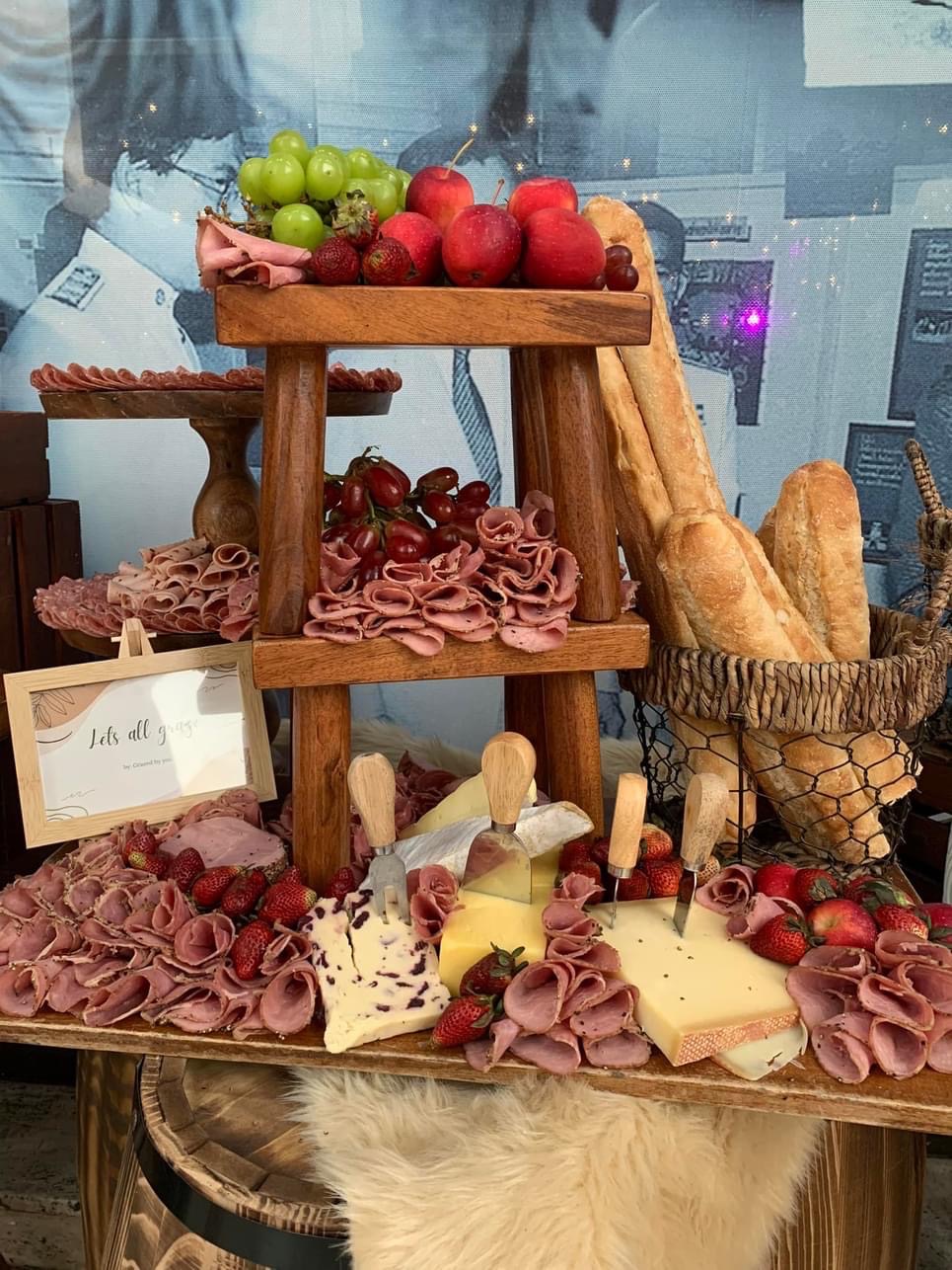 Custom Graze 12 Foot Serves 140 To 175 People