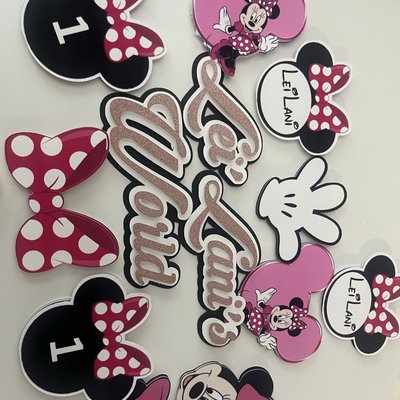 Cupcake And Cake Topper Combo