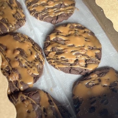 Chocoalte Caramel Cookies
