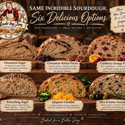 Ultimate Sourdough Country Artisan Bread With Signature Inclusions