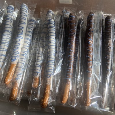 Chocolate covered Pretzels-One Per bag