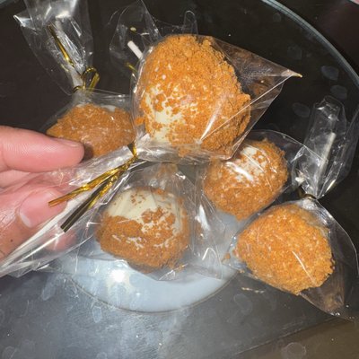 1 Dozen Biscoff  Cookie Cake pop 