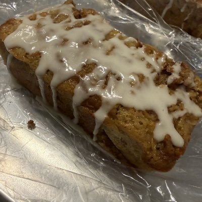 One Apple Fritter Bread Loaf