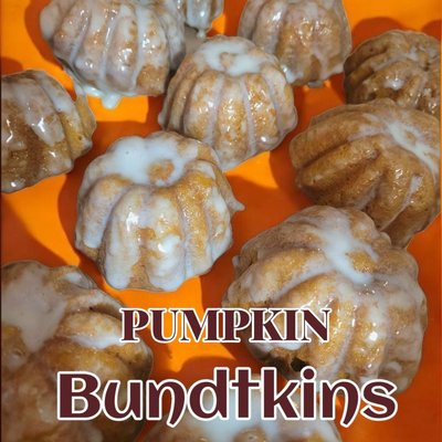 Pumpkin Bundtkins (Dozen)