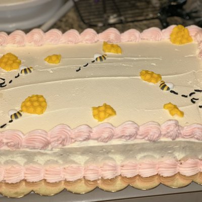 Half Sheet Cake Custom