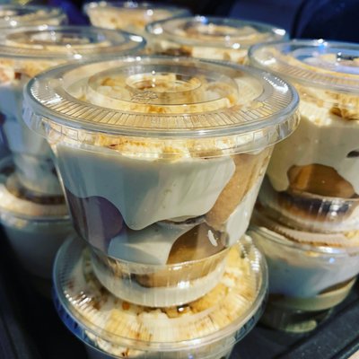 Single Banana Pudding Cup