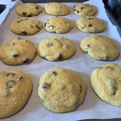 Chocolate Chip Cookies- 1/2 Dozen GF