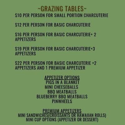 Charcuterie Table