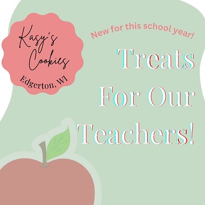 {Grade Level/TEAM! - One Box Of 6 Cookies} Treats For Our Teachers!