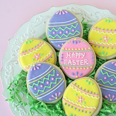 Easter Egg Assorted Cookies 