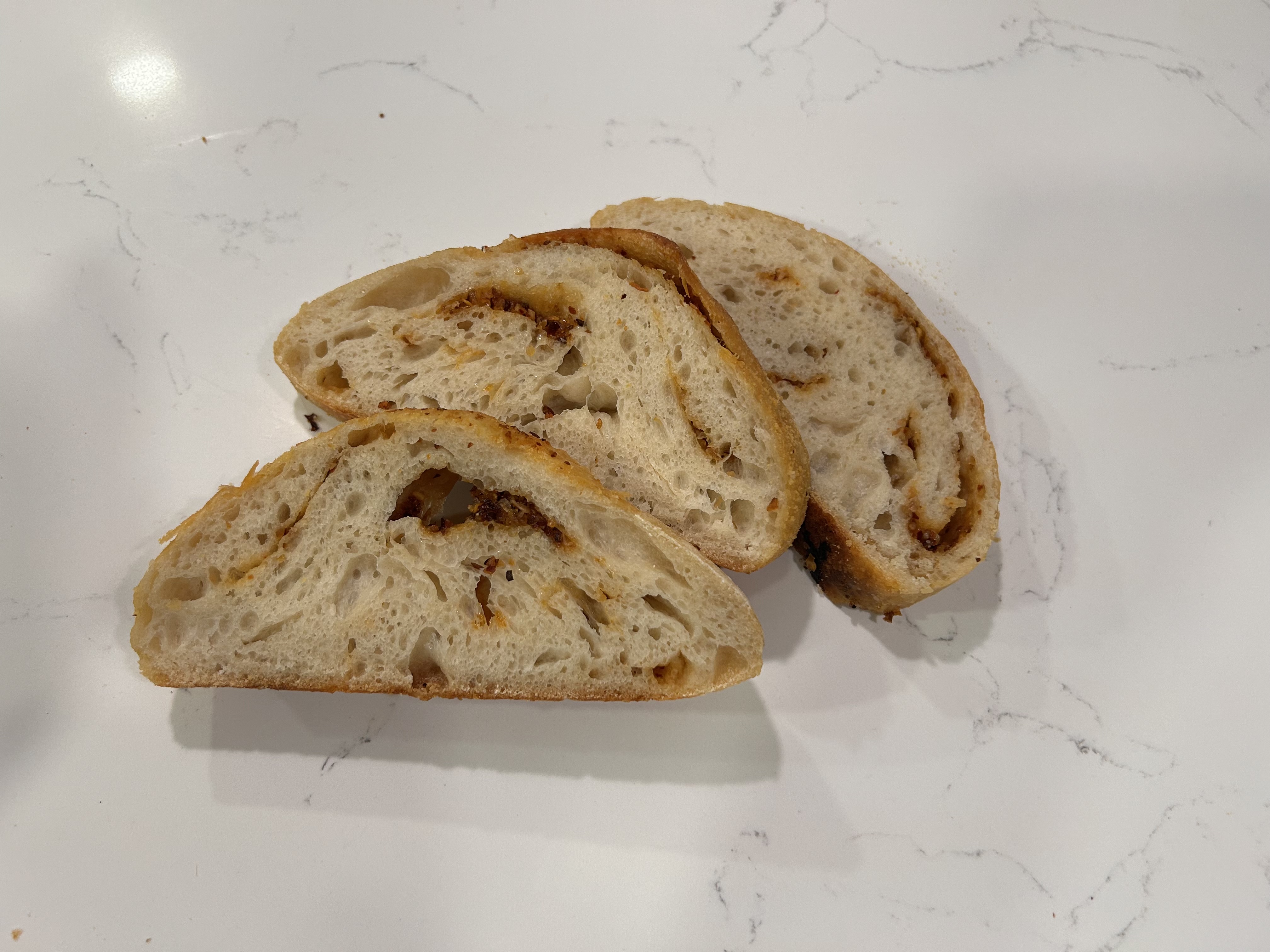 Spicy Chili Oil Crunch Sourdough - Full Loaf