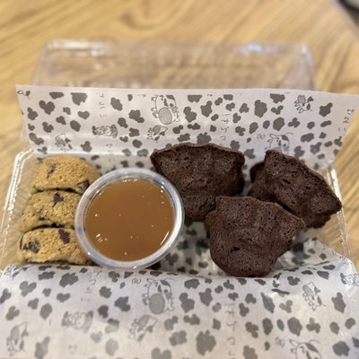 Caramel Brookie  Brownie & Dunk 