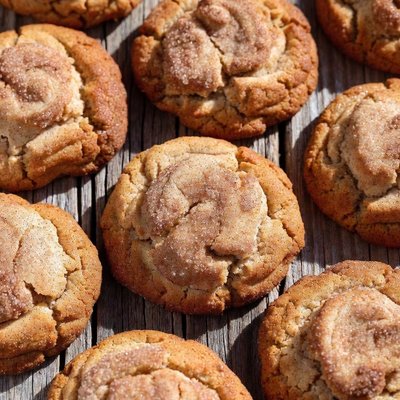Sourdough Snickerdoodle Cookies