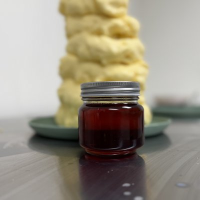 Medium Glass Jar Organic Grass-Fed Pasture-Raised Vermont Maple Butter (1/2lb)