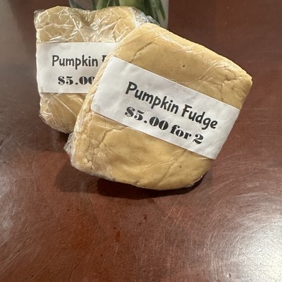Pumpkin Fudge