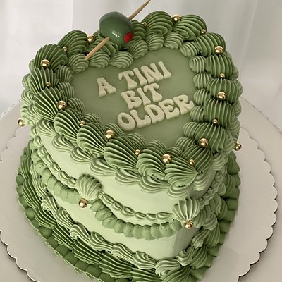 A Tini Bit Older (martini) Cake