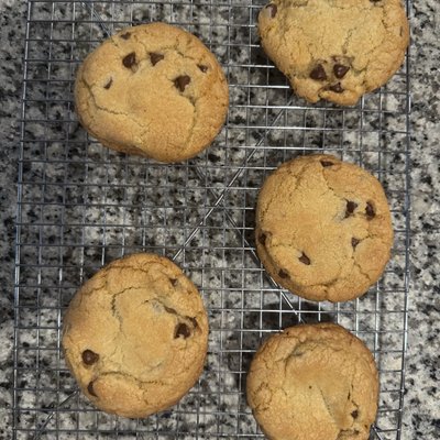 Dozen Sourdough chocolate chip Cookies 