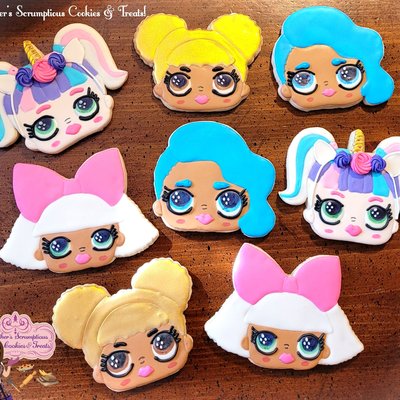 L.o.l. Dolls Sugar Cookies