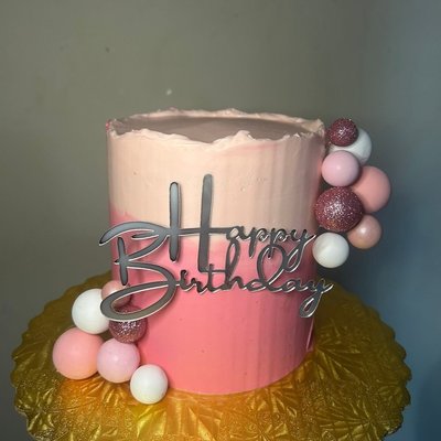 5’ Circle Cake 