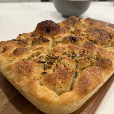 Garlic Rosemary Focaccia