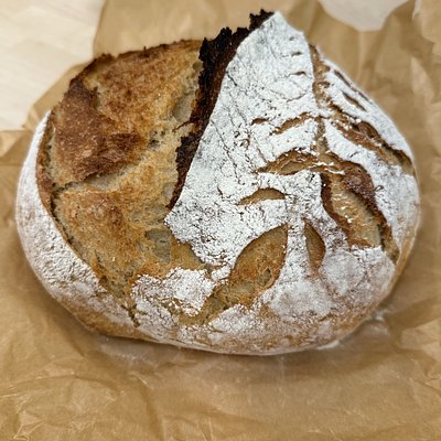 Honey Ancient Grain Sourdough Boule