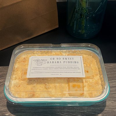 5x7 Pan Banana Pudding 