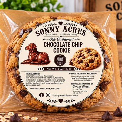 Jumbo Chocolate Chip Cookie 