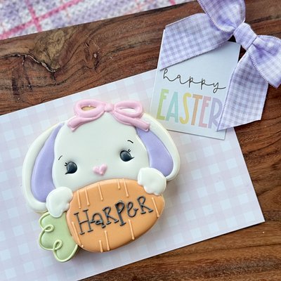 Personalized Girl Bunny - Dye Free 