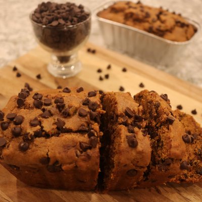 Mini Chocolate Chip Pumpkin Loaf