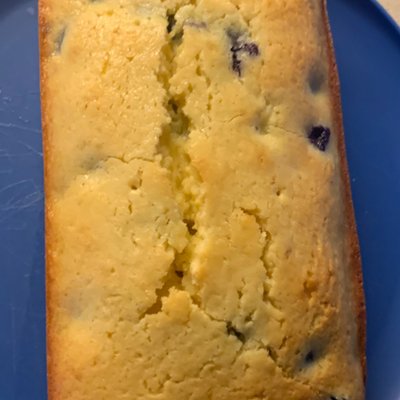 Blueberry Lemon Loaf (Icing Optional)