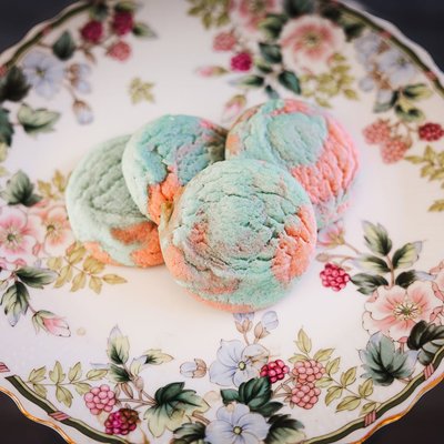 Cotton Candy Cookies