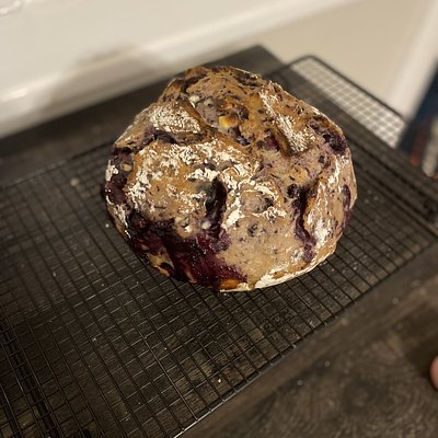 Blueberry Sourdough Loaf