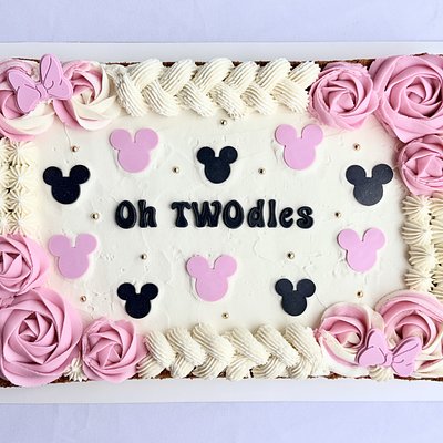 Custom Cookie Cake