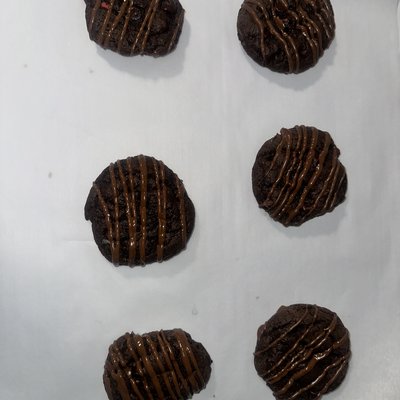 Triple Chocolate Chip Cookies