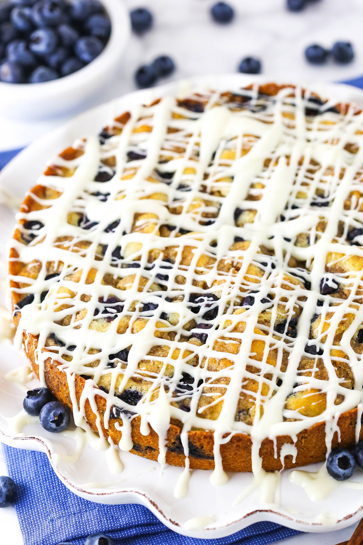 Blueberry Coffee Cake 