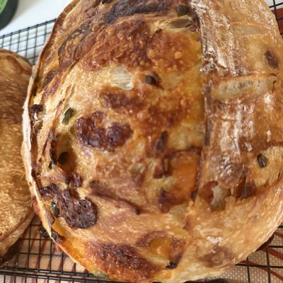 Cheddar Jalapeño Sourdough 