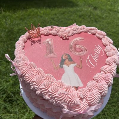 10 In Heart Shaped Cake 