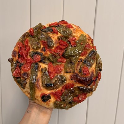 Seasonal - Shishito peppers, cherry tomatoes and basil
