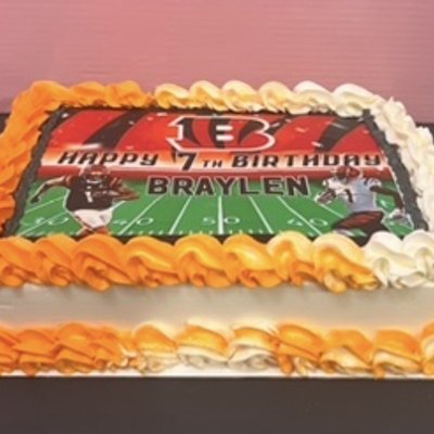 Half Sheet Cake 