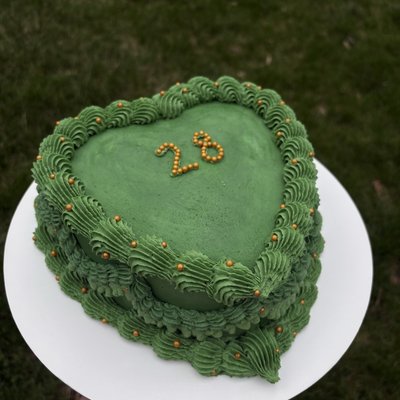 6” Heart Cake 