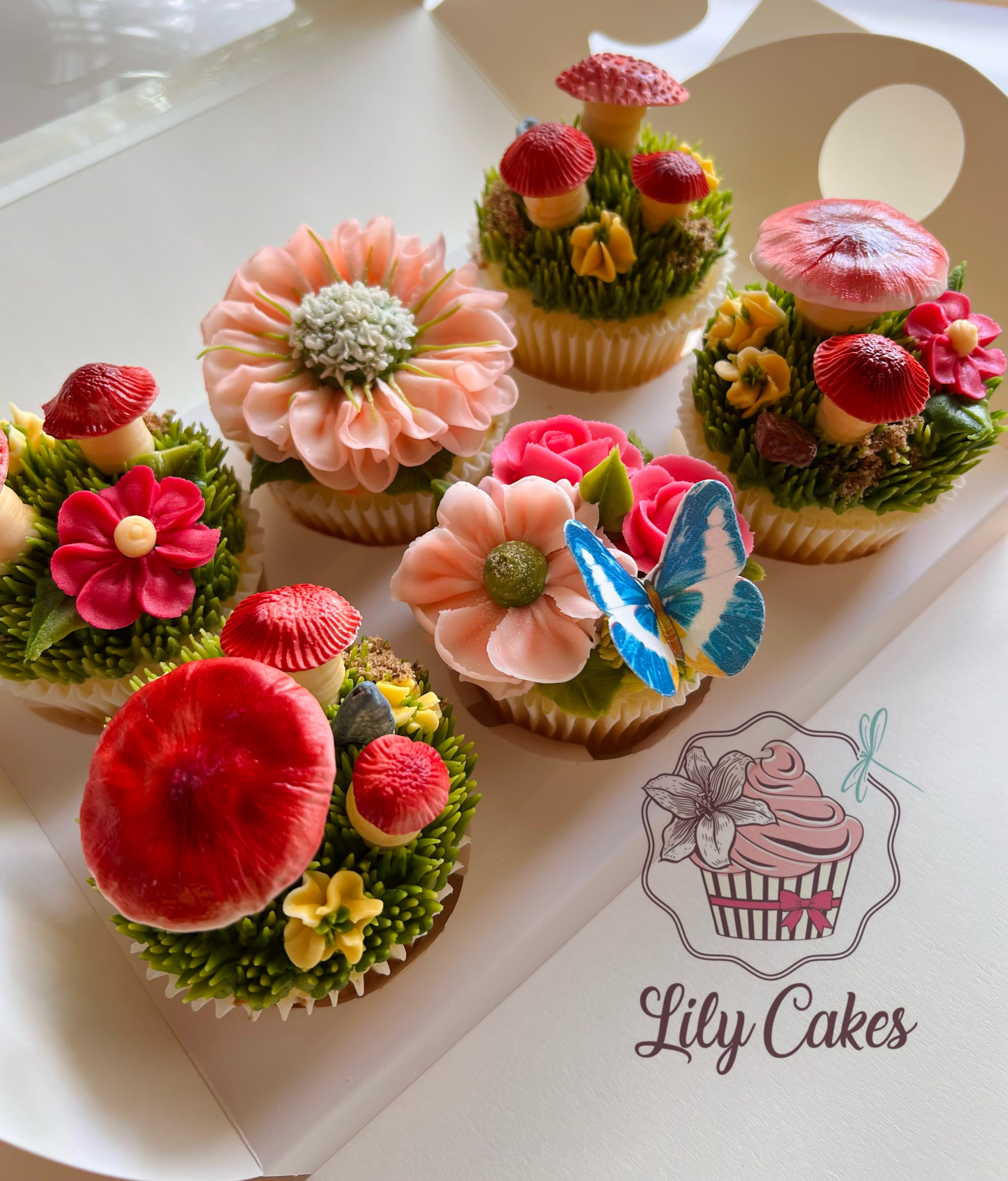 Mushrooms Cupcakes🍄